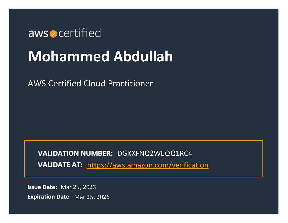 DevOps Certificate